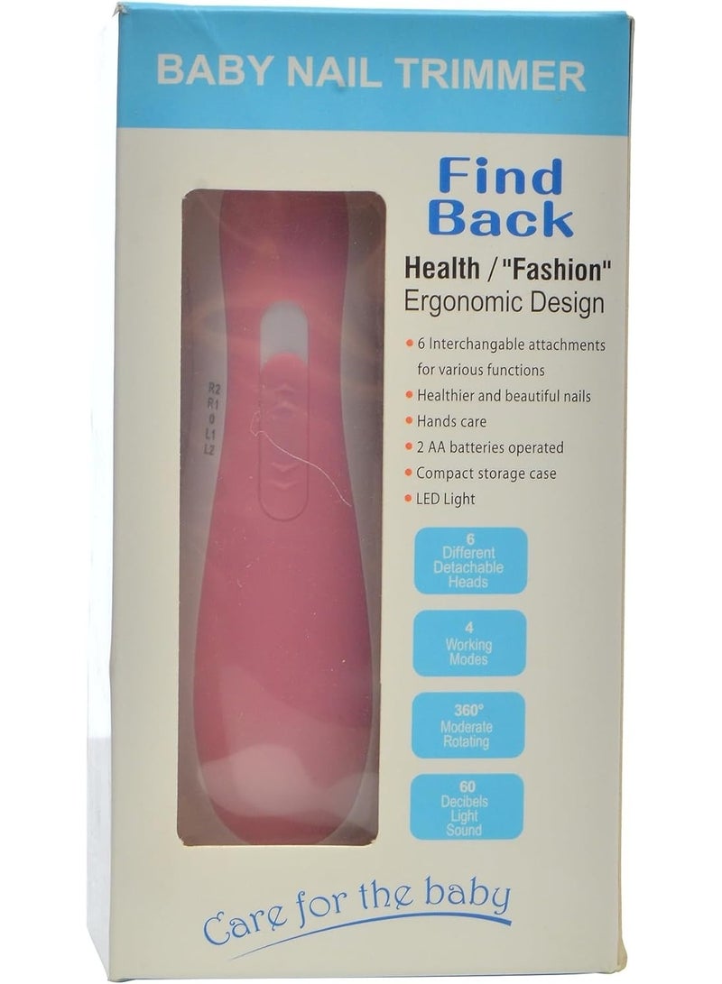 Find Back Baby Nail Trimmer Pink - Image 2