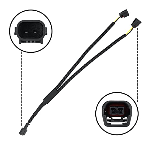 SEINECA Car Horn Adapter Wiring Harness 1 to 2 Horn Adapter Connector Y Type Horn Special Plug Wiring Kit Compatible with Honda (2016-) Car Truck Horn Plug and Play.（with Two Pairs of Horn Plug） - Image 2