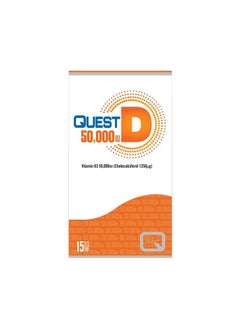 Quest QUEST D 50000 IU TAB 15S 