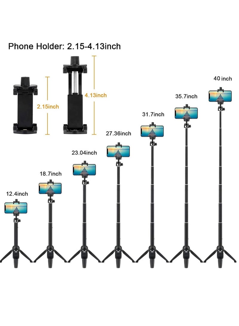 K20 Integrated Tripod BT 4.0 Wireless Selfie Stick for Smart Phone - Image 4