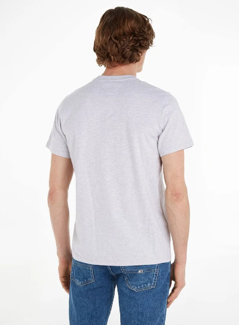 TOMMY JEANS Crew Neck Logo T-Shirt