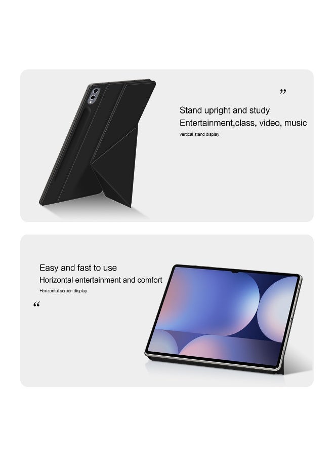 Genetic Tablet leather case 2024 suitable for Samsung GalaxyTab s10+ protective case FE magnetic wallet S10 Ultra - Image 5