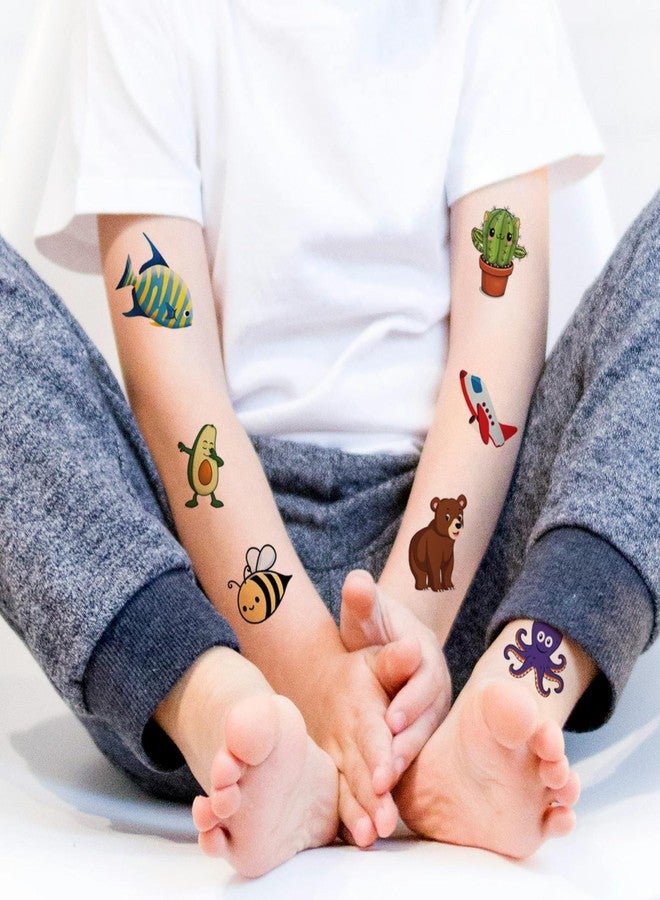 CHARLENT Tattoos for Kids - 148 Individually Sheets Mixed Styles Temporary Tattoos Stickers Set for Girls and Boys Birthday Party Supplies - Image 4
