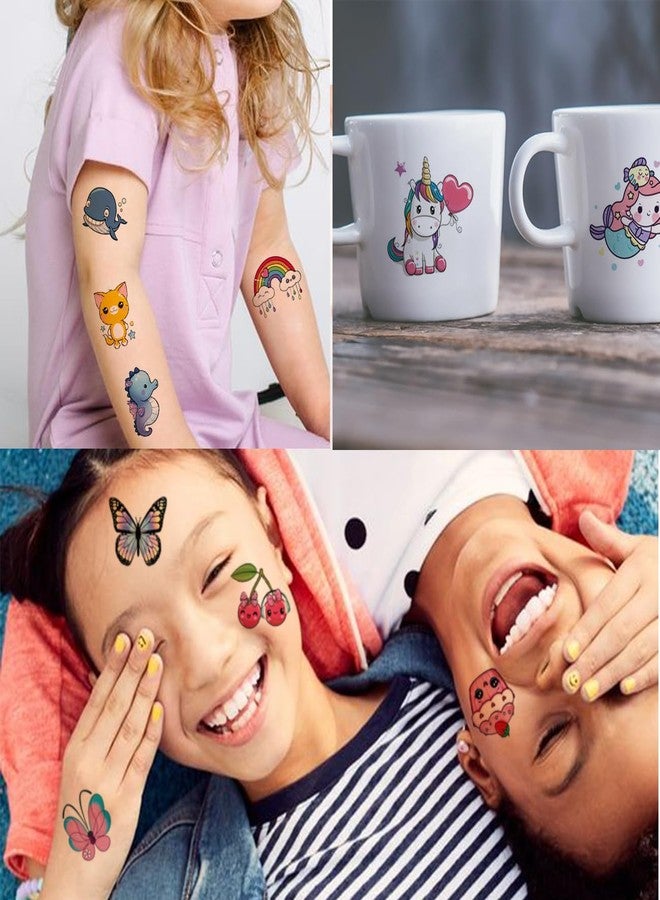 CHARLENT Tattoos for Kids - 148 Individually Sheets Mixed Styles Temporary Tattoos Stickers Set for Girls and Boys Birthday Party Supplies - Image 5