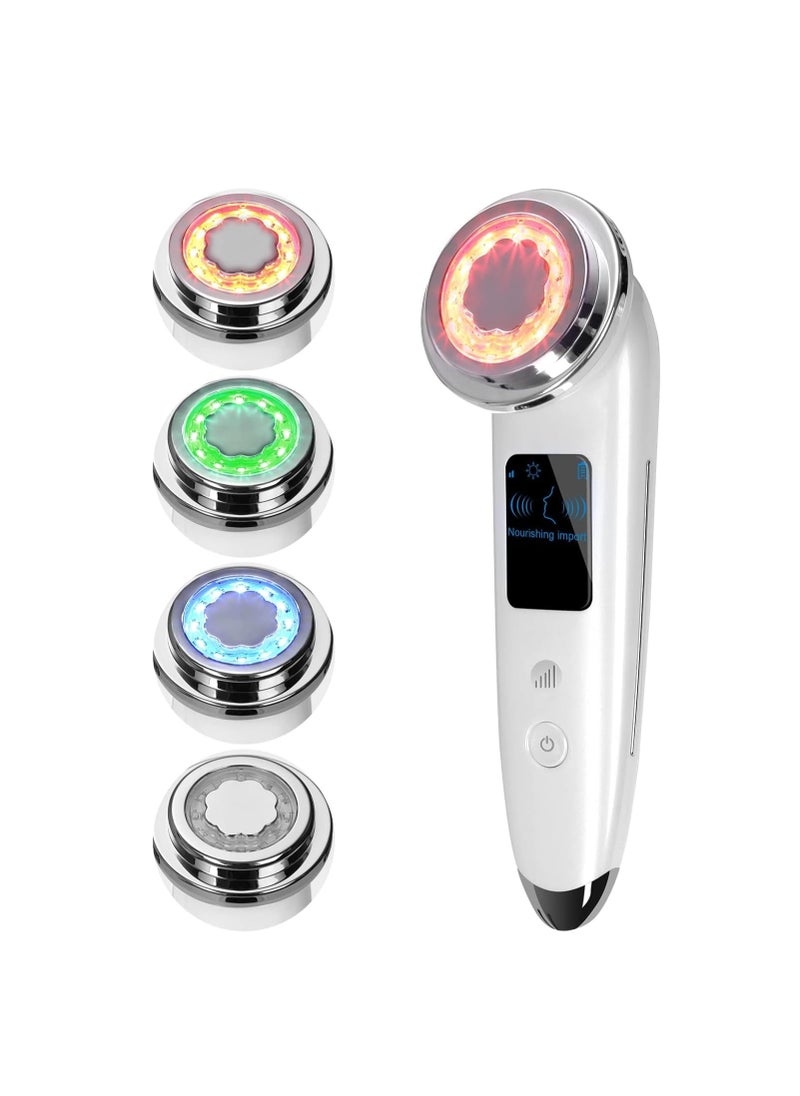 oem - Facial Massager, Electric Face Skin Tightening Machine 4 in 1 Facial Massager, High Frequency Facial Machine for Women, Girl - Image 1