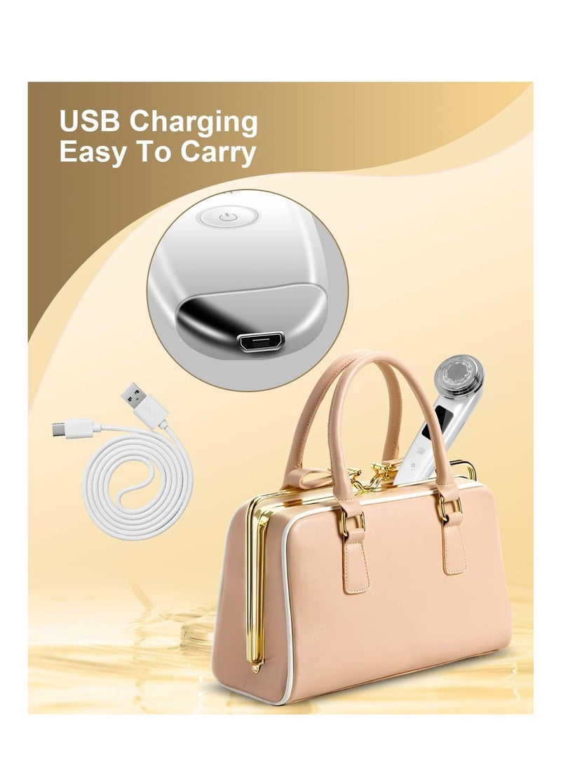 oem - Facial Massager, Electric Face Skin Tightening Machine 4 in 1 Facial Massager, High Frequency Facial Machine for Women, Girl - Image 1