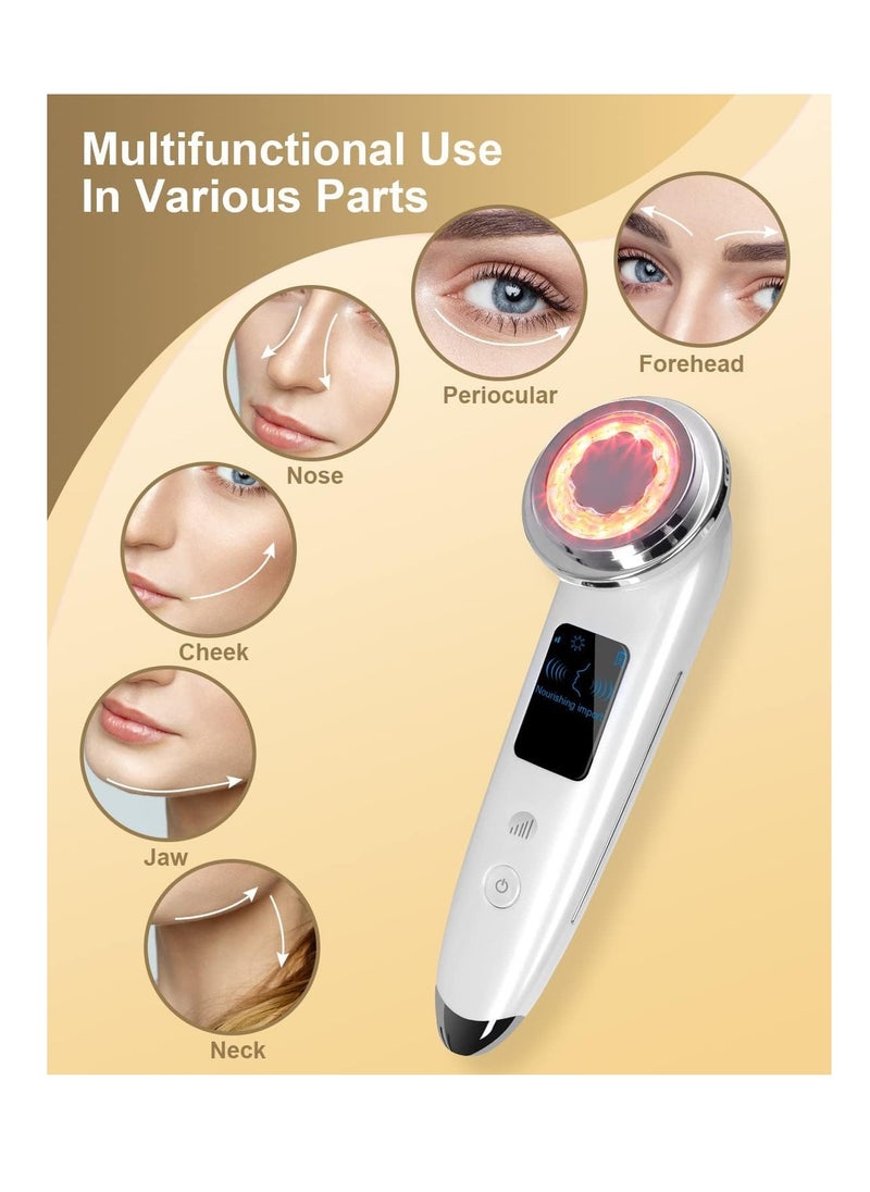 oem - Facial Massager, Electric Face Skin Tightening Machine 4 in 1 Facial Massager, High Frequency Facial Machine for Women, Girl - Image 1