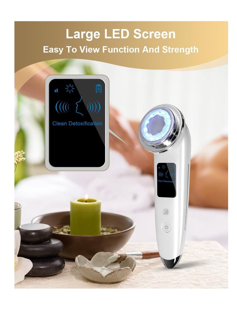 oem - Facial Massager, Electric Face Skin Tightening Machine 4 in 1 Facial Massager, High Frequency Facial Machine for Women, Girl - Image 1
