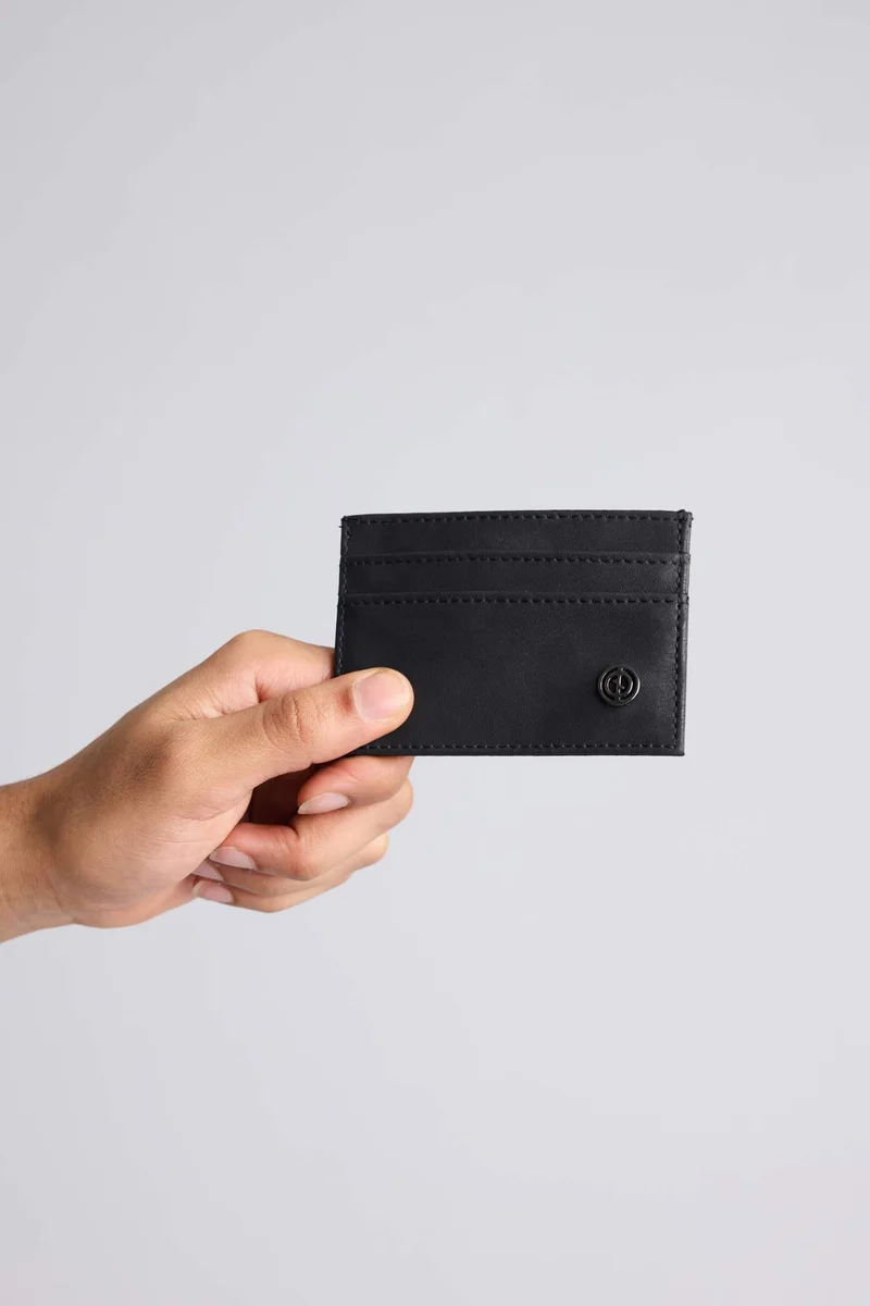 Defacto Man Faux Leather Business Card Wallet