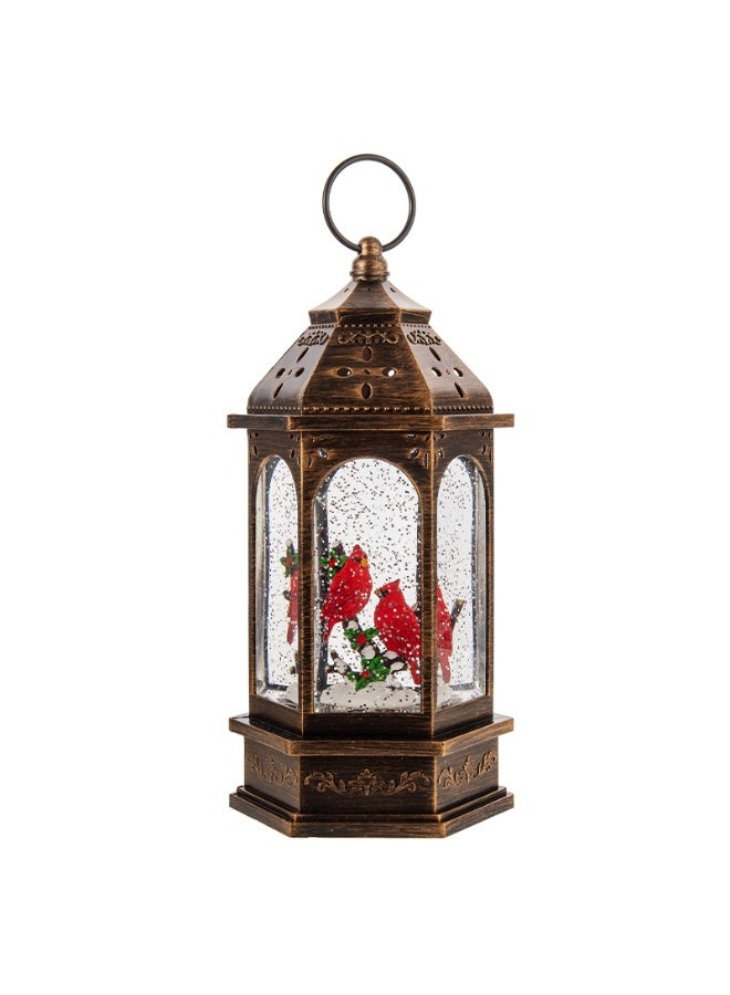 Crystal Christmas lights, Christmas gifts, bar, tabletop, and living room decorations Holiday decorations, Christmas decorations, Christmas music, festive LED lights, Santa Claus, Christmas trees, snowmen, Christmas water lanterns, Christmas gifts with music, and singing lights - Image 1