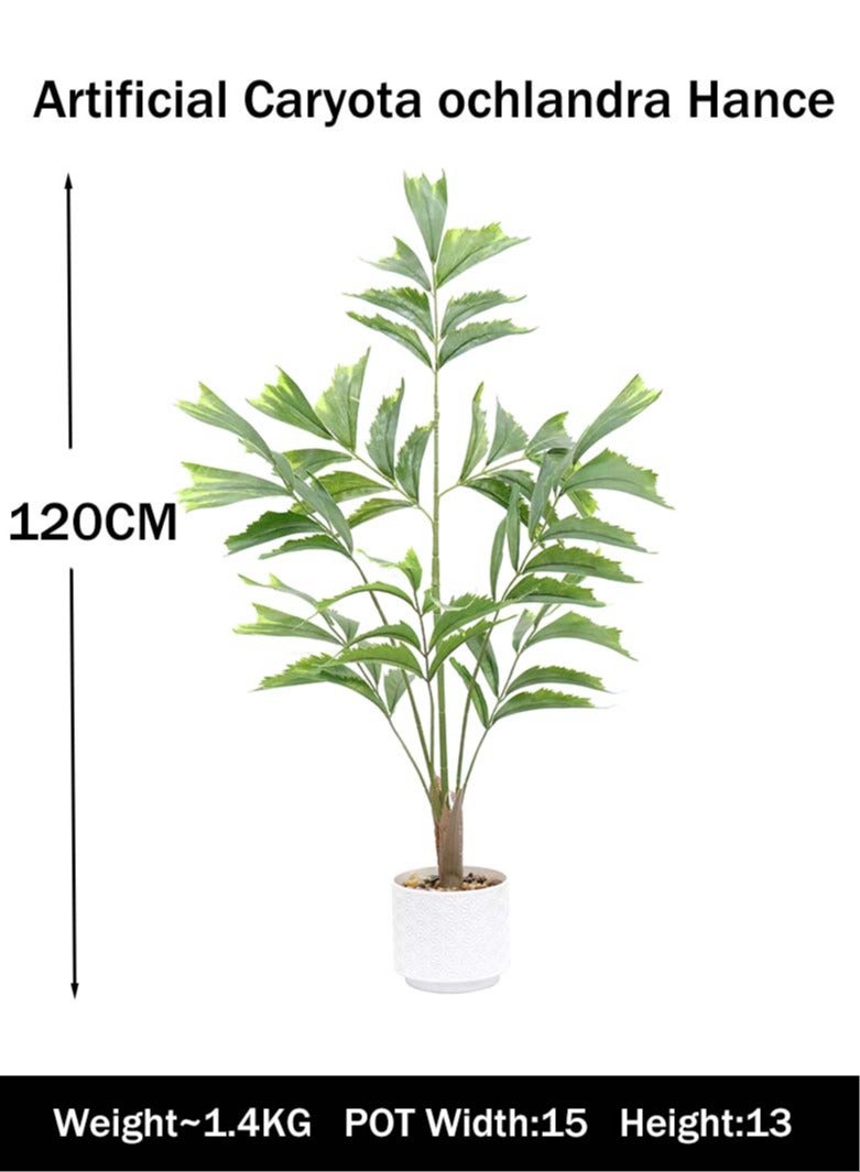 CIMIA 120cm Artificial Rainforest Plant, Chic Furniture Decor, Suitable for Home Bonsai, Office, Shopping Mall Corridor - Image 2