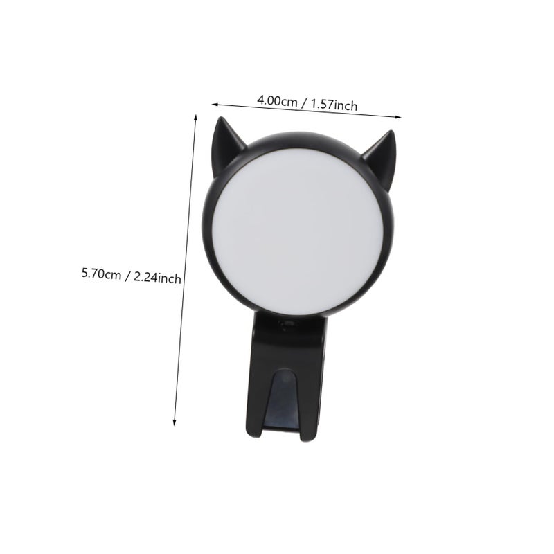 Mini Phone Clip Selfie Ring Light With Adjustable Brightness Portable LED Fill Light - Image 3