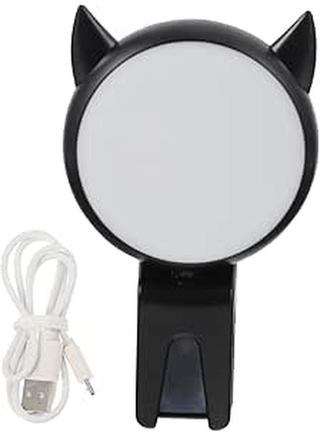 Mini Phone Clip Selfie Ring Light With Adjustable Brightness Portable LED Fill Light - Image 1