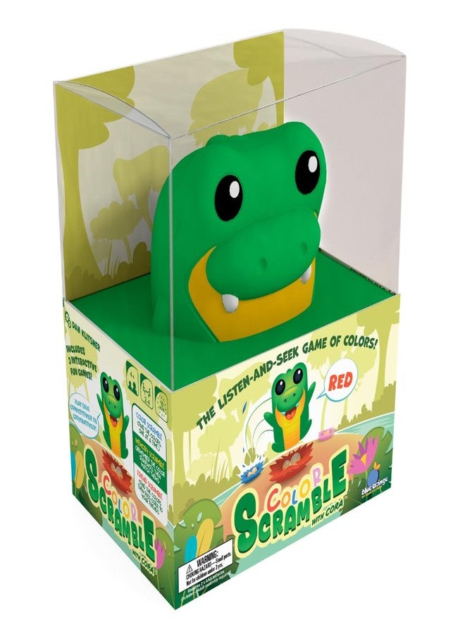 Blue Orange Color Scramble with Cora Interactive Preschool and Children Game - Educational Seek-and-Find Color Matching Games - 1 to 4 Players for Ages 3+ - Image 1