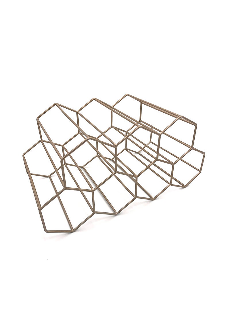 Generic - Factory Direct Supply Simple Wine Rack Display Rack Iron Wine Rack Ornaments Wine Wine Ornaments Shelf - Image 1