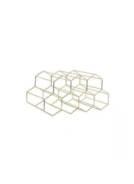 Generic - Factory Direct Supply Simple Wine Rack Display Rack Iron Wine Rack Ornaments Wine Wine Ornaments Shelf - Image 1