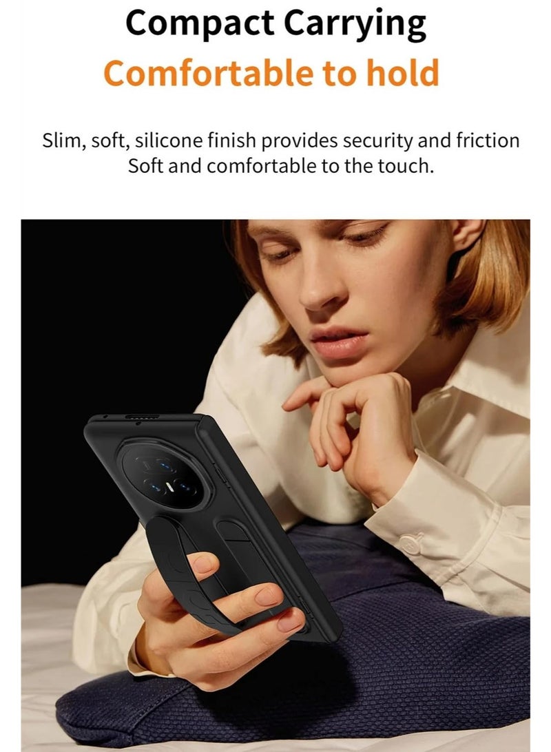 عام غطاء متوافق مع هونر ماجيك V5 2025 مع حامي شاشة وحامل قابل للتعديل وحزام يد، غطاء صقيل من البولي كربونات المضاد للصدمات مع حماية المفصلة. - Image 2