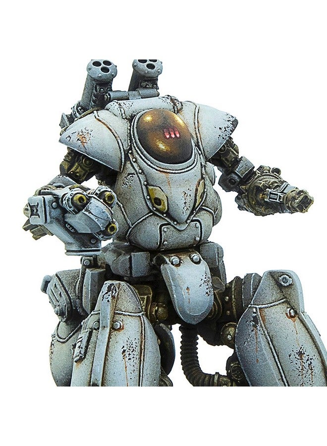 Modiphius Entertainment: Fallout: Wasteland Warfare - Robots: Space Sentry - 1 Figure, 32mm Unpainted Resin Miniatures, Tabletop RPG, Nuka World Wave - Image 5