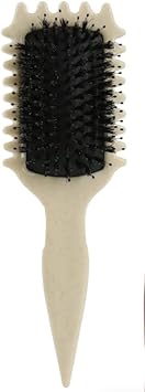 TYVOM Defining Brush Boar Bristle Hair Brush Styling Brush Curl Define Styling Curl Brush for Detangling Shaping and Defining Curls Brush for Women Girls - Image 1