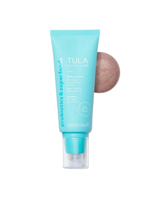 Skin Care Face Filter Blurring And Moisturizing Primer ; Smoothing Face Primer, Evens The Appearance Of Skin Tone & Redness, Hydrates & Improves Makeup Wear (Supersize, Cosmos;Deep)