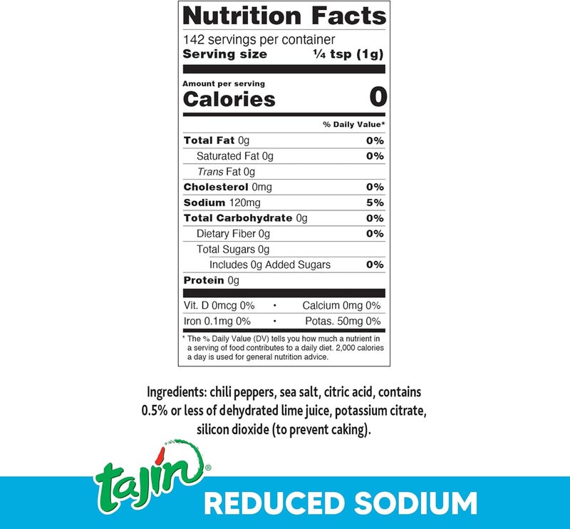 Tajin تاجين كلاسيكو توابل منخفضة الصوديوم 5 أونصات - Image 3