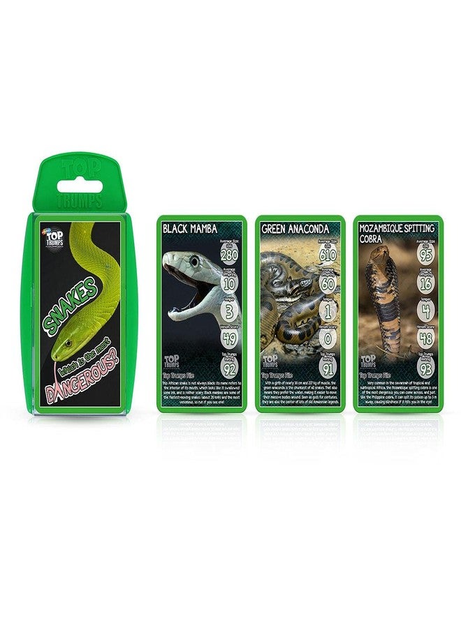 Top Trumps Snakes Card Game - Family Learning Games for Kids and Adults for 2+ Players - Kid Card Games for Families for 7 Plus Kids - Image 5