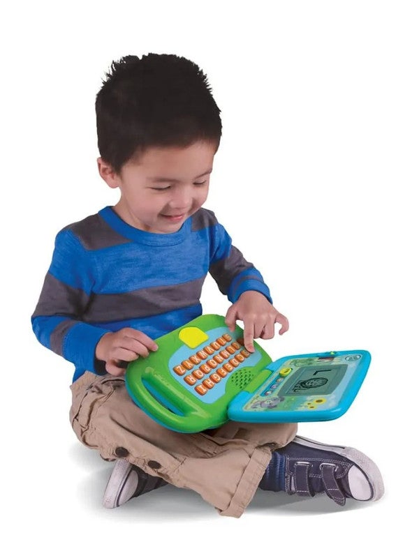 LeapFrog My Own Leaptop - Green - Personalized Educational Laptop Toy for Kids, Teaches Letters and Phonics - Image 2