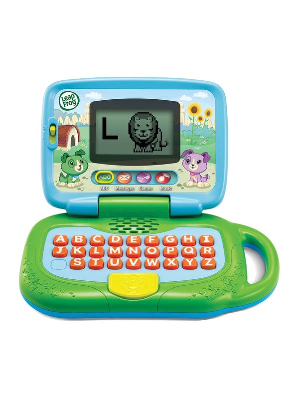LeapFrog My Own Leaptop - Green - Personalized Educational Laptop Toy for Kids, Teaches Letters and Phonics - Image 1