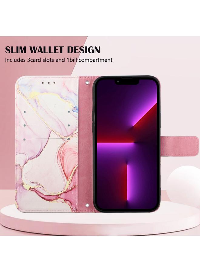 S-TOP Case For Infinix Hot 10 Lite / Smart 5 X657 PT003 Marble Pattern Flip Leather Phone Case - Image 4