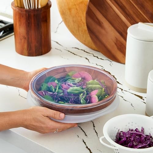 Stasher Premium Reusable Silicone Stretch Lids, 3-Pack - Large, Clear, 9” Lids, Airtight Seal, Food Container Covers, BPA Free, Leak-free, Dishwasher Safe, Microwave Safe, Eco-Friendly - Image 5
