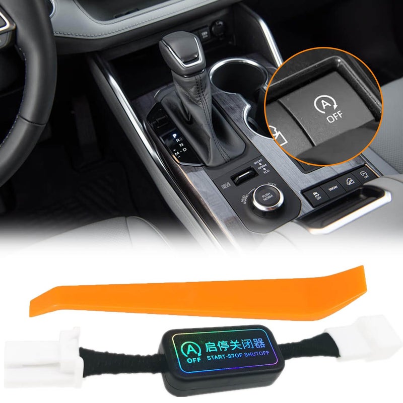 Auto Start Stop Eliminator Compatible with Toyota Highlander 2020 2021 2022 2023 Stop Start Disable Autostop AOff Delete Device Harness