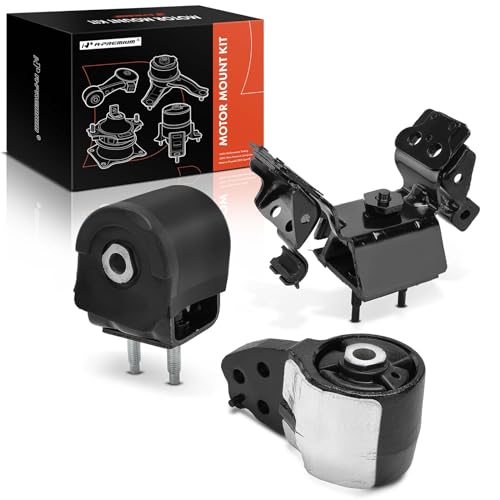 A-Premium مجموعة A-Premium من 3 قطع لدعامة المحرك ودعامة النقل متوافقة مع فورد F-150 2011-2016/2018-2023، إكسبيديشن 2015-2017 و لينكولن نافيجيتور 2015-2017، 3.5L 3.7L، 4WD، ناقل حركة أوتوماتيكي - Image 1