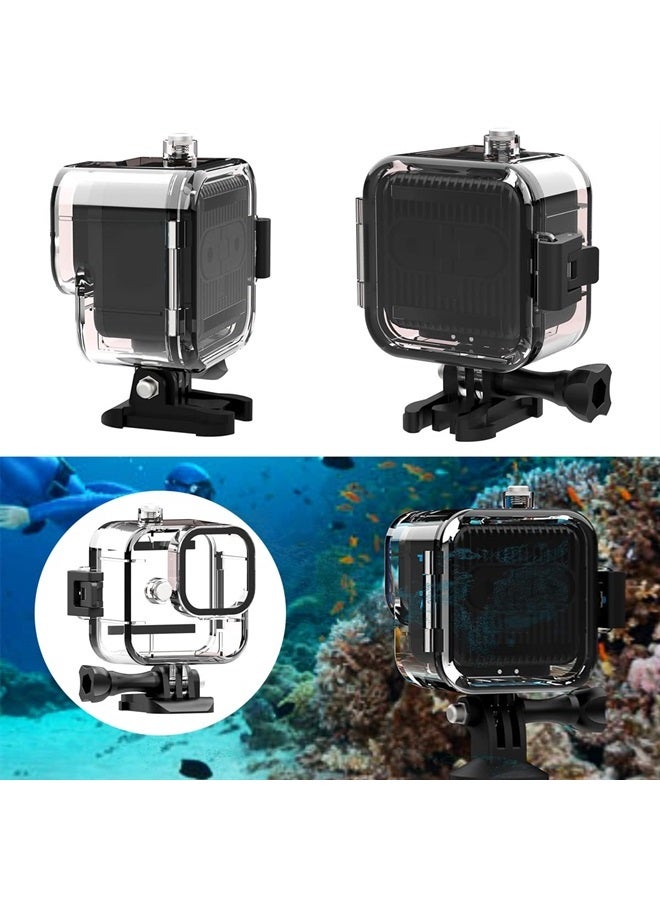 Waterproof Housing Case for GoPro Hero11Black Mini,131ft/45M Diving Protective Housing Shell for Hero 11 Black Mini Action Camera Underwater Dive Case Shell with Mount & Thumbscrew