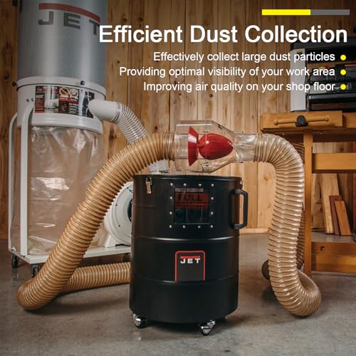 Tobaiwind Dust Collector Bags For Harbor Central Machinery Harbor Freight, 35 and 70 Gallon Dust Collection Bags for Woodworking Heavy Dust Clear Plastic Bag Lower Collection Bag(6 Pack) - Image 4