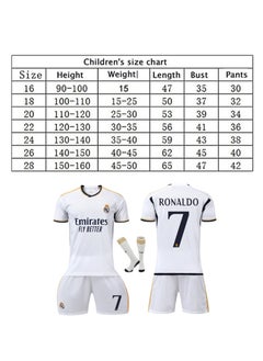 Generic Football Jerseys For Kids Youth Soccer Shirt Training uniform Suit  - Image 2