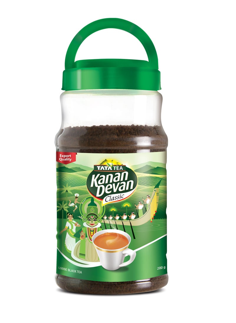 Tata Tea Kanan Devan Tea Jar 200g  - Image 1