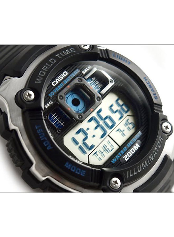CASIO Men Resin Digital Wrist Watch AE-2000W-1AVDF - 52 mm - Black - Image 5