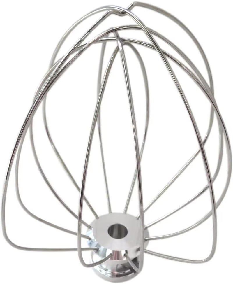 GruDawu Premium KN256WW 6-Wire Whip Attachment for KitchenAid 6 Quart Bowl-Lift Stand Mixer Accessory Replacement, Egg Cream Stirrer, Cakes Mayonnaise Stainless Steel Whisk - Image 1