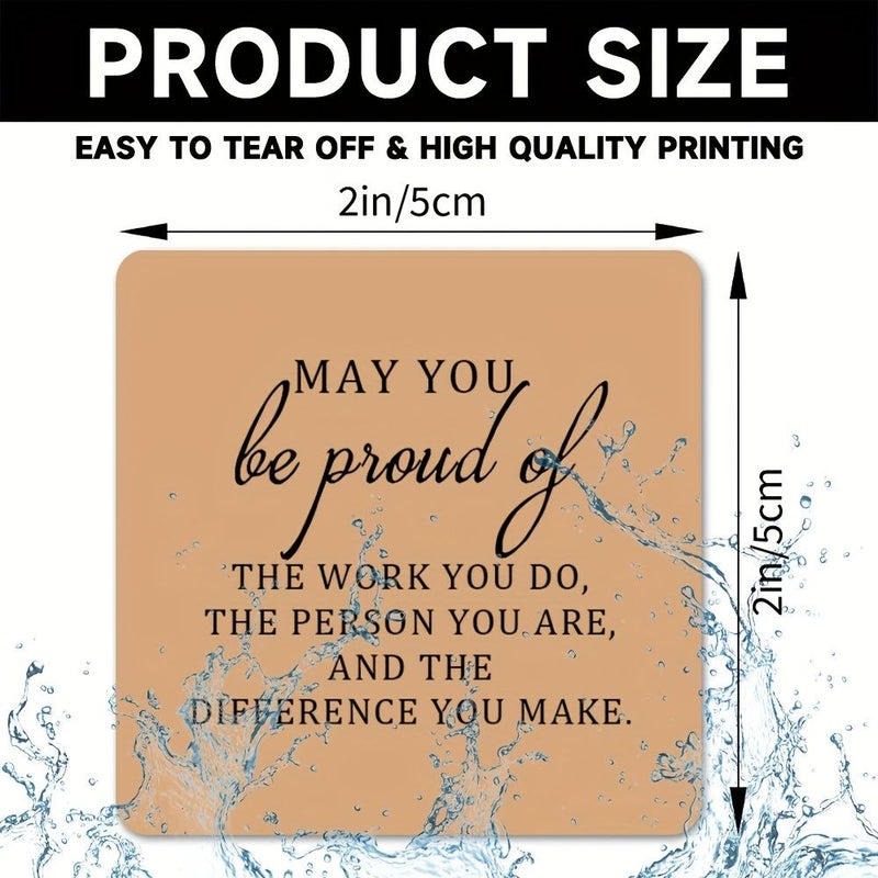 8 Pcs 1.2 Inch X 2 Inch Waterproof And Sunscreen Candle Sticker Gift For All Occasions Nurse Week Registered Nurses Nursing School Graduation And Thanksgiving - Image 5