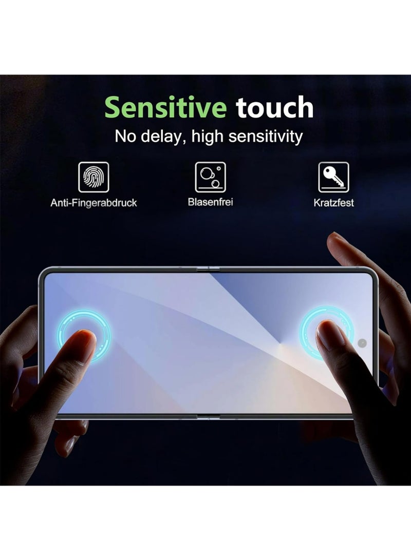 SNBFA for Samsung Galaxy Z Flip 7 5G Screen Protector,Soft Protective film,Premium Folding,Bubble-Free Protective Film,High Transparency,High Definition[2+2+2] - Image 3