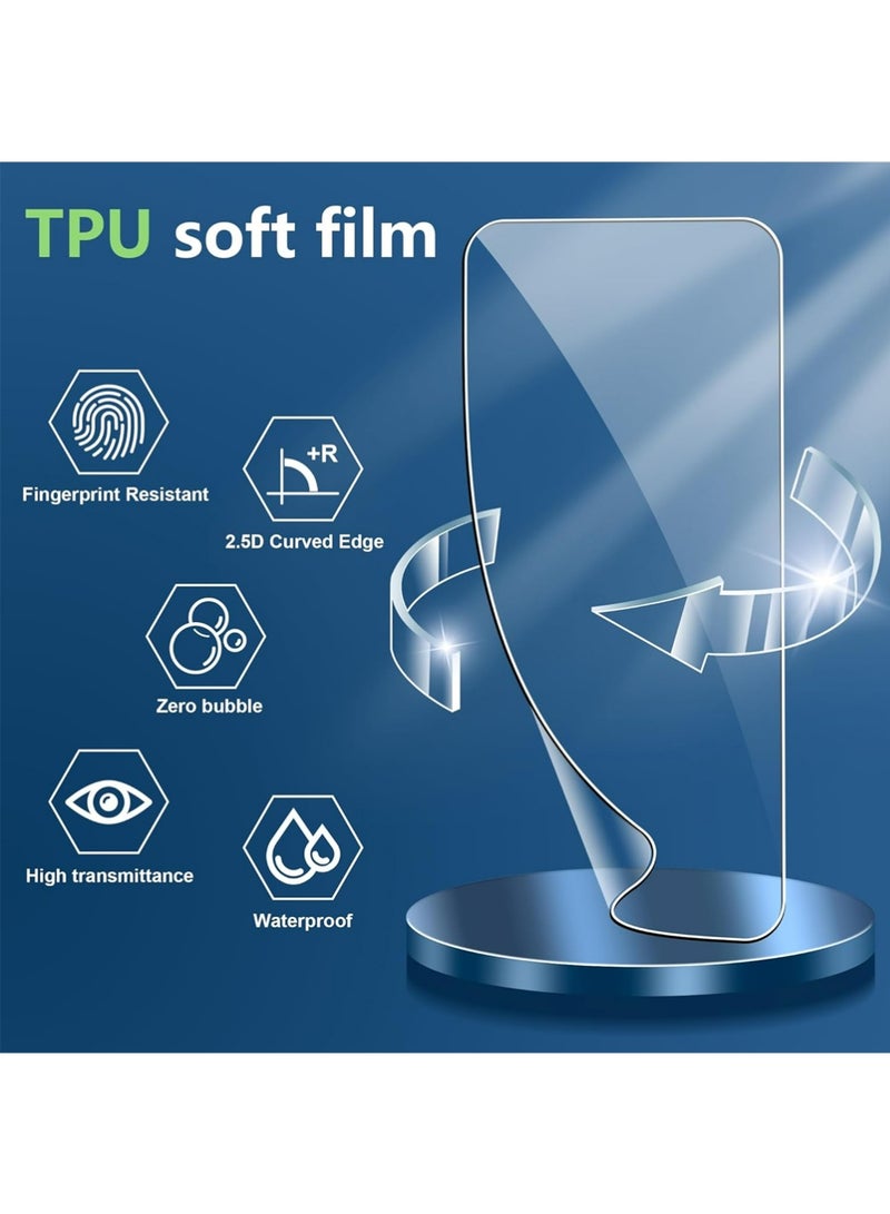 SNBFA for Samsung Galaxy Z Flip 7 5G Screen Protector,Soft Protective film,Premium Folding,Bubble-Free Protective Film,High Transparency,High Definition[2+2+2] - Image 2