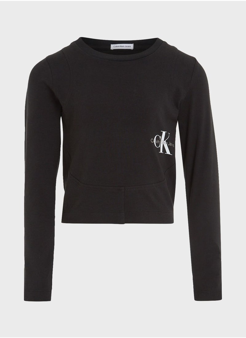 Calvin Klein Jeans - Kids Monogram Gradient T-Shirt - Image 1