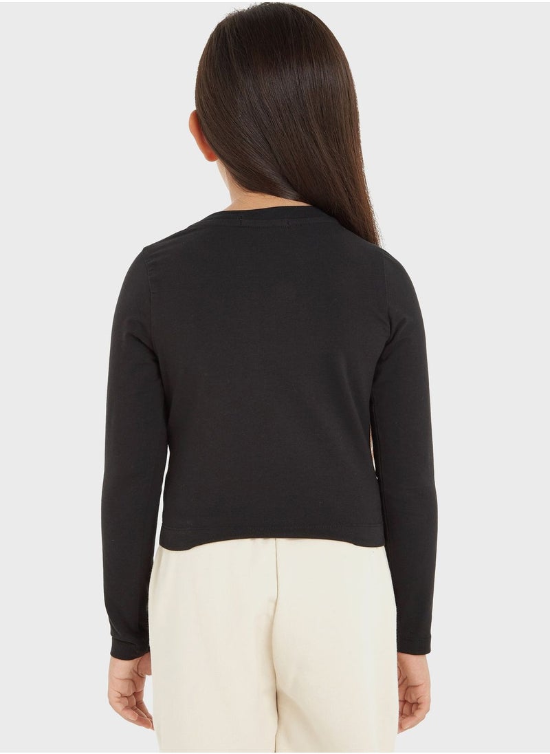 Calvin Klein Jeans - Kids Monogram Gradient T-Shirt - Image 1