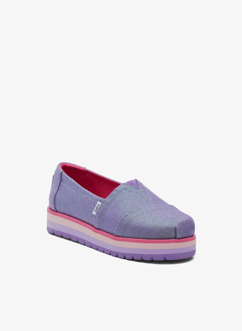 TOMS Alp Platform Girls Loafers