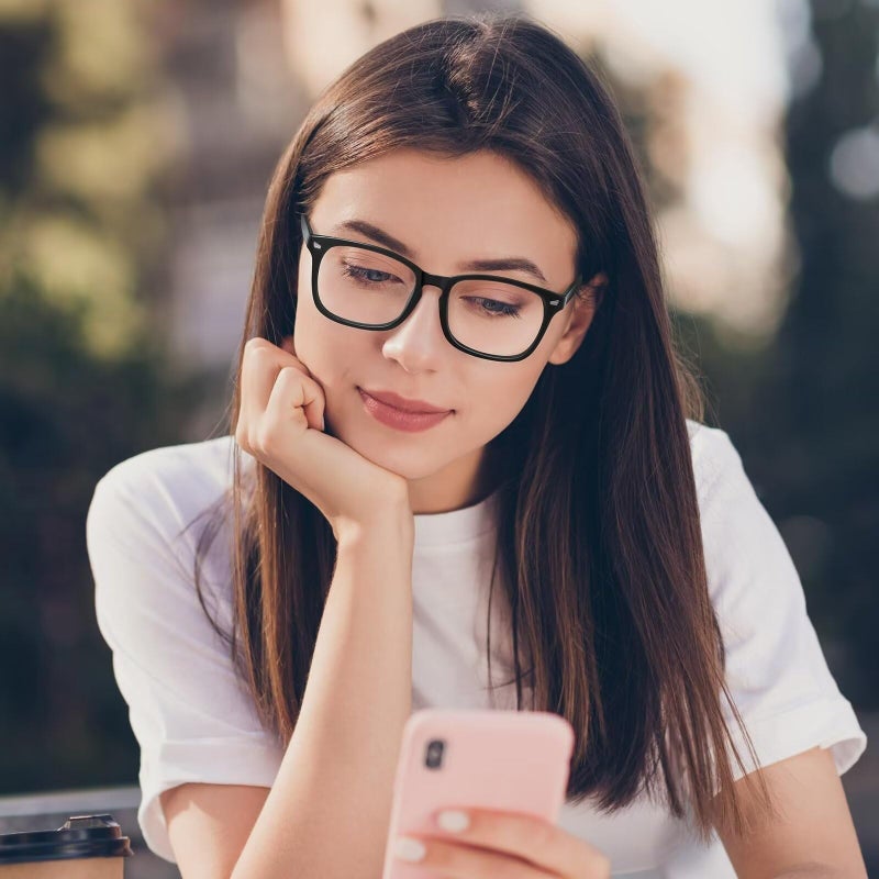 Zehexa Reading Glasses For Women Blue Light Blocking Glasses Filter Uv Square Lightweight Readers Glasses For Men And Women 2.5 - Image 4