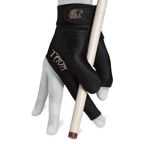 TAOM Midas Ultra Silky Thin Billiards Pool Cue Gloves Right Bridge Glove for Left Handed Player Size Medium (M) - Image 1