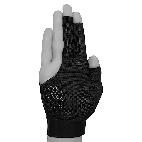 TAOM Midas Ultra Silky Thin Billiards Pool Cue Gloves Right Bridge Glove for Left Handed Player Size Medium (M) - Image 3