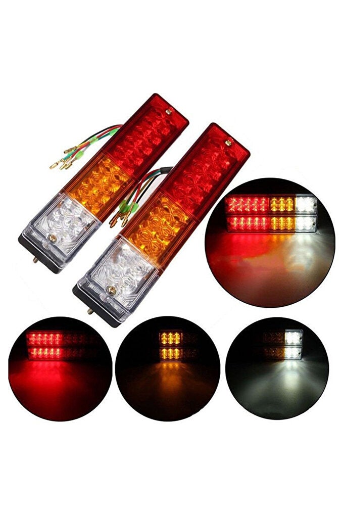 ريحني 1 قطعة: 20 LED بالجملة، أضواء مقاومة للماء 12 فولت، مصابيح شاحنة LED، مصباح خلفي، يخت، عربة، مصباح خلفي - Image 2