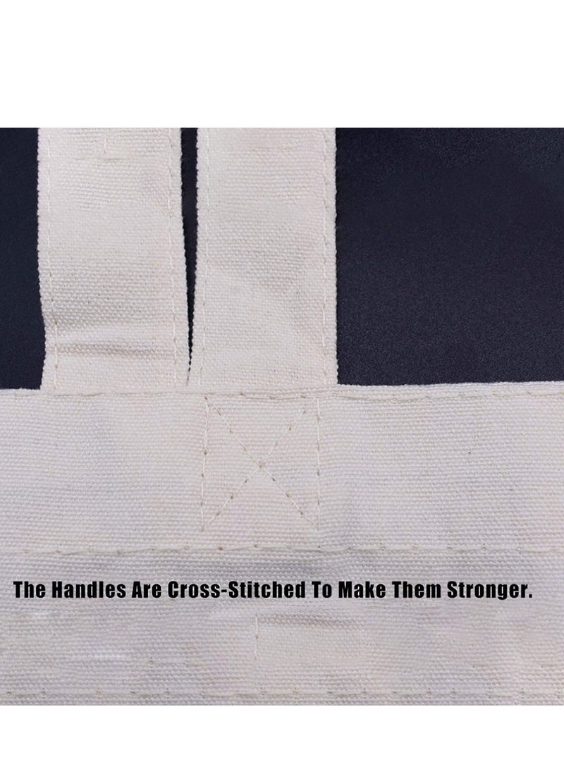 PRINTSHOP4ME Ramadan Cotton Shopper Bag - Reusable and Eco-Friendly Tote Bag - Gifts for Ramadan - Women - Perfect for Shopping and Everyday Use - Image 4