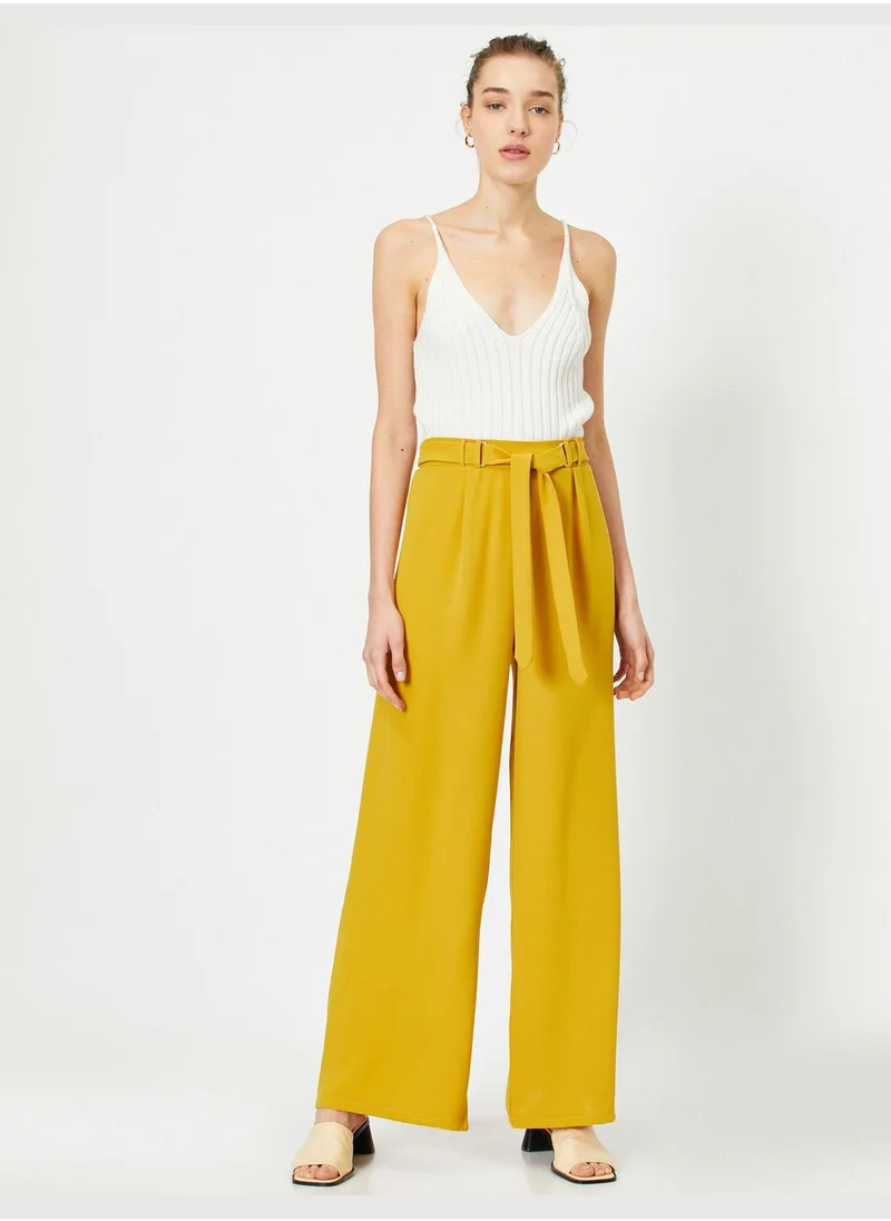 KOTON Wide Leg Trousers